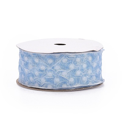 20 Yards Polyester Mesh Ribbon SRIB-P021-E04-1