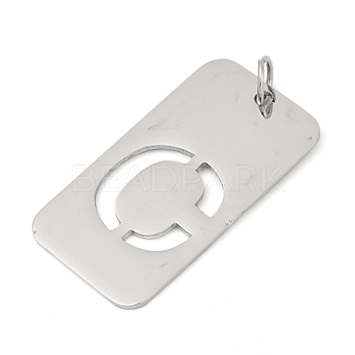 304 Stainless Steel Pendants STAS-M115-01P-C-1