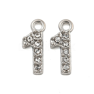 304 Stainless Steel Pendants STAS-L080-002P-01-1