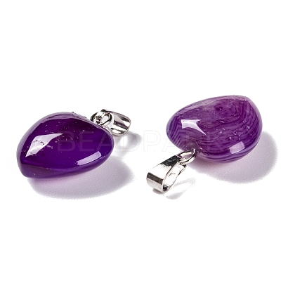 Natural & Synthetic Gemstone Pendants G-I311-A-1