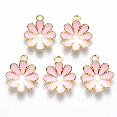 Alloy Enamel Pendants X-ENAM-S121-116C-1