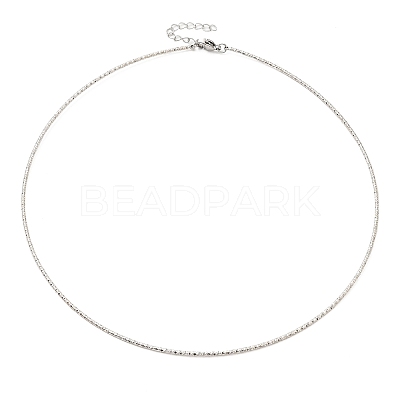 Non-Tarnish 304 Stainless Steel Necklaces STAS-D084-31P-1