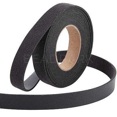 2M PVC Imitation Leather Ribbons SRIB-WH0011-126A-01-1