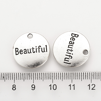 Tibetan Style Alloy Pendants TIBEP-Q078-16AS-RS-1