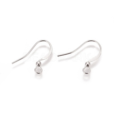 Brass French Earring Hooks LS-KK-Q369-P-1