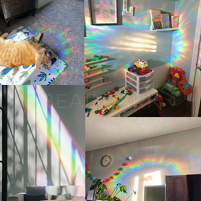Rainbow Prism Paster DIY-WH0203-77-1