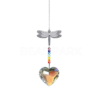 Crystals Chandelier Suncatchers Prisms Chakra Hanging Pendant BUER-PW0001-134C-1