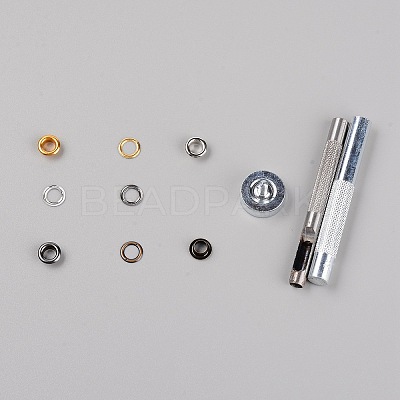 Brass Eyelets Ring DIY-SZC00001-25-1