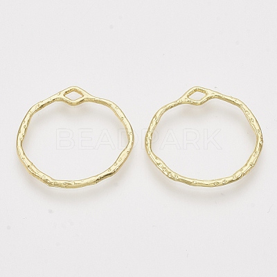 Alloy Open Back Bezel Pendants X-PALLOY-S121-82C-1