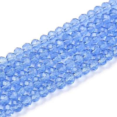 Glass Beads Strands EGLA-A044-T3mm-D14-1