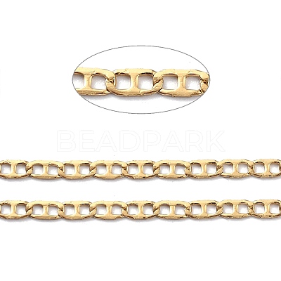 Ion Plating(IP) 304 Stainless Steel Mariner Link Chains STAS-P301-01G-1