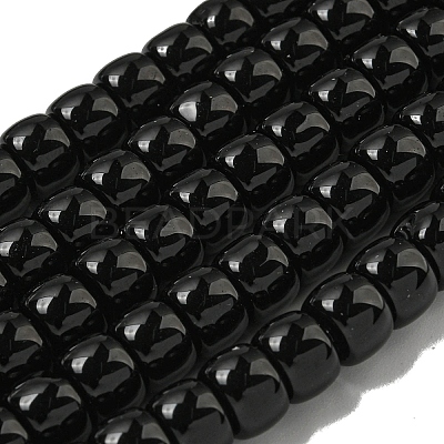 Opaque Glass Beads Strands GLAA-NH0002-B02-1