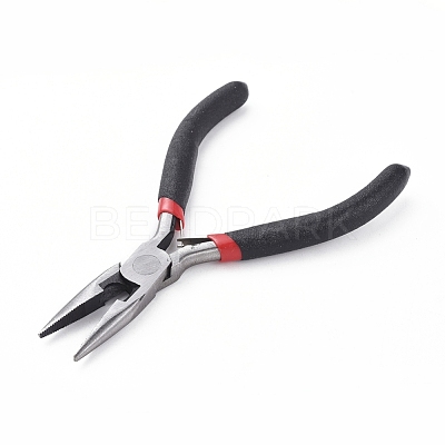 5 inch Carbon Steel Chain Nose Pliers for Jewelry Making Supplies P025Y-1