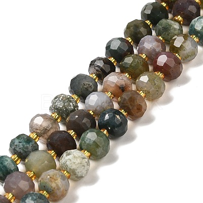 Natural Indian Agate Beads Strands G-P508-A04-01-1