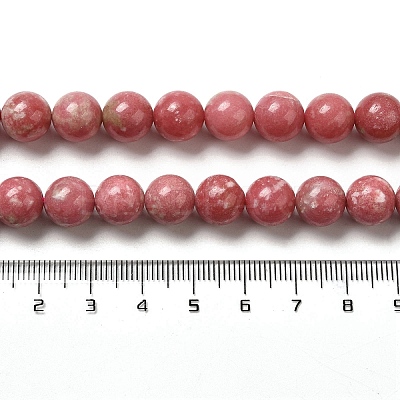 Natural Thulite Beads Strands G-Z044-A02-04-1