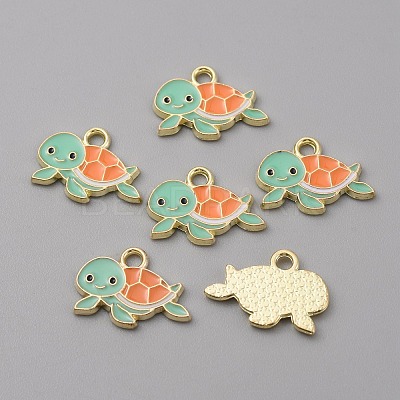 Alloy Enamel Pendants LS-FIND-CJC0010-30LG-01-1