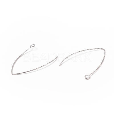 Tarnish Resistant 316 Stainless Steel Earrings Finding STAS-B025-02P-1