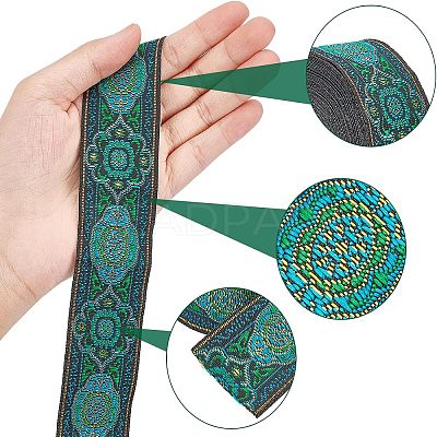 Polyester Grosgrain Ribbon OCOR-WH0063-23-1