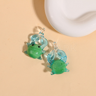 Handmade Lampwork Pendants PW-WG0A8A0-01-1