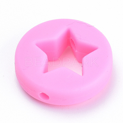 Food Grade Eco-Friendly Silicone Focal Beads SIL-T040-07-1