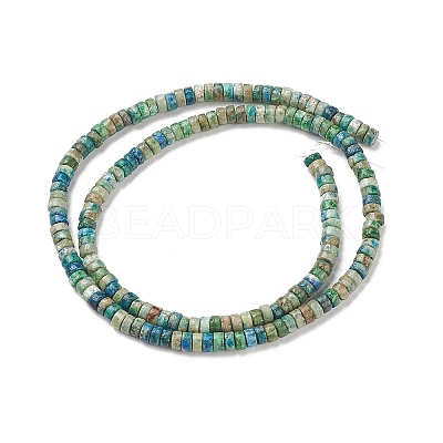 Natural Chrysocolla Beads Strands X-G-H230-48-1
