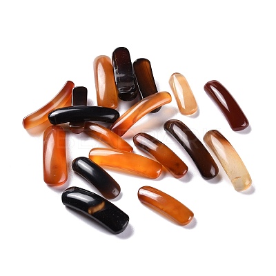Natural Agate Beads G-M379-07-1