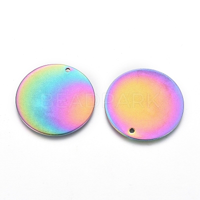 Ion Plating(IP) 304 Stainless Steel Pendants X-EJEW-L238-01B-M-1