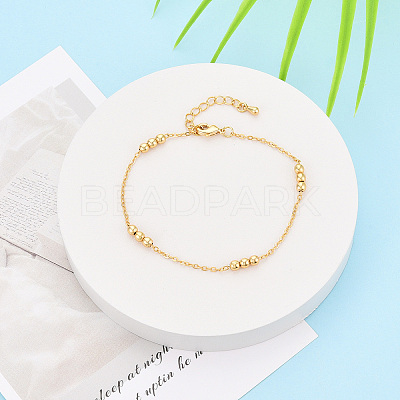 Brass Satellite Chains Bracelets for Women BJEW-N032-08E-G-1