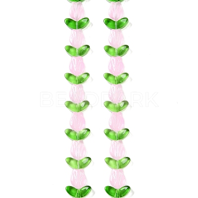 Transparent Glass Bead Strands GLAA-K070-02H-1