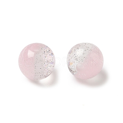 Two Tone Resin Beads RESI-Q025-02A-D-1