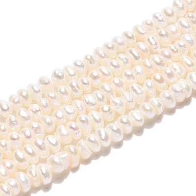 Natural Cultured Freshwater Pearl Beads Strands PEAR-N025-01D-1