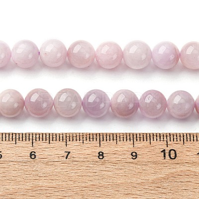 Natural Kunzite Beads Strands G-H313-01D-8mm-1