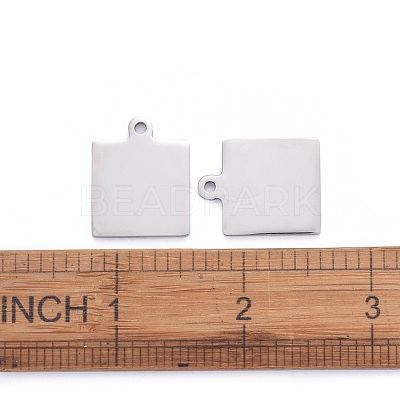 Tarnish Resistant 304 Stainless Steel Pendants STAS-I140-23A-S-1