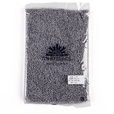 TOHO Round Seed Beads SEED-TR08-PF2122-1