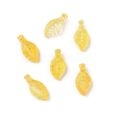 Transparent Acrylic and Gold Foil Pendants AC-CBAF9C1-04A-03-1