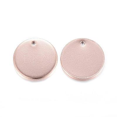 Ion Plating(IP) 304 Stainless Steel Charms STAS-G122-23RG-1