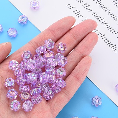 Transparent Acrylic Beads MACR-S373-06-C04-1