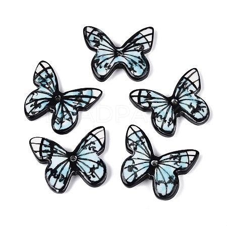 Handmade Porcelain Beads PORC-Q008-02H-1