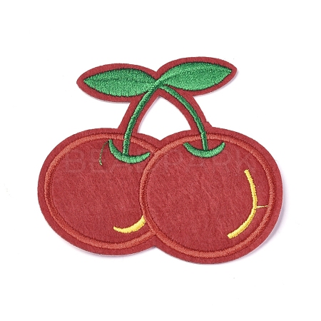 Computerized Embroidery Cloth Iron on/Sew on Patches DIY-F043-04-1