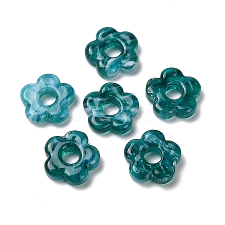 Handmade Lampwork European Beads LAMP-F039-01E-1