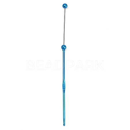 DIY Alloy Beadable Crochet Hooks AJEW-A064-02E-1