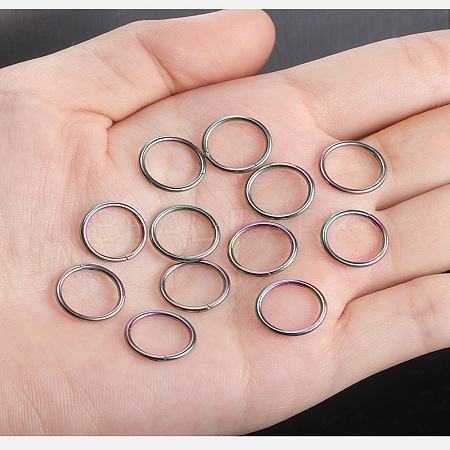 316L Surgical Stainless Steel Hoop Cartilage Earrings WGB51CA-15-1