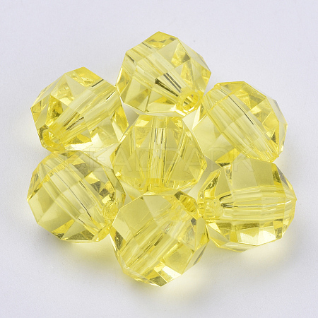 Transparent Acrylic Beads TACR-Q256-8mm-V21-1