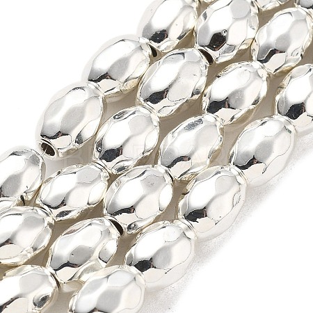 Synthetic Magnetic Hematite Beads Strands G-P518-07P-1