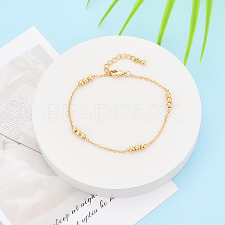Brass Satellite Chains Bracelets for Women BJEW-N032-08E-G-1