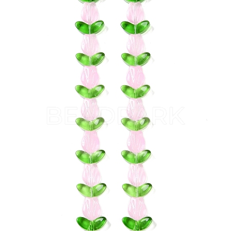 Transparent Glass Bead Strands GLAA-K070-02H-1