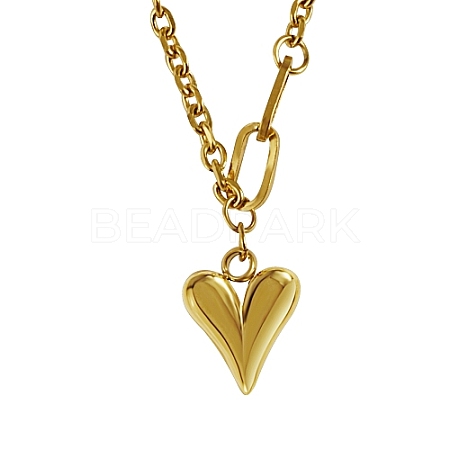 Stainless Steel Pendant Necklaces BI3477-6-1