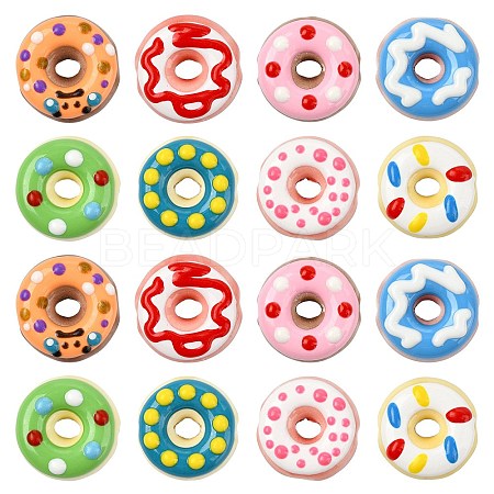 16Pcs 8 Styles Handmade Porcelain Beads PORC-CJ0001-39-1