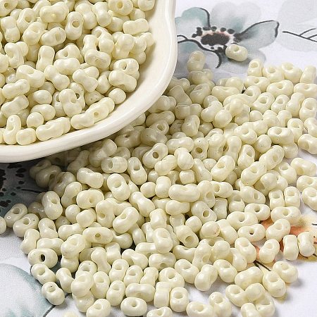 Baking Paint Glass Seed Beads SEED-K009-01A-22-1