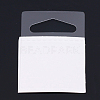 PET Self Adhesive Hang Tabs LS-CDIS-WH0015-19-1